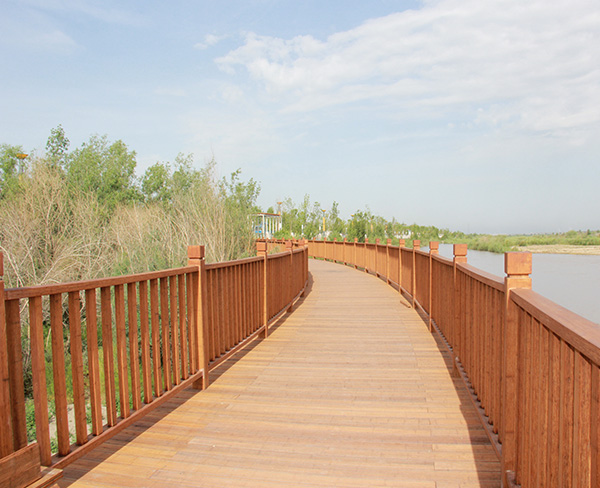 竹木護欄和扶手板