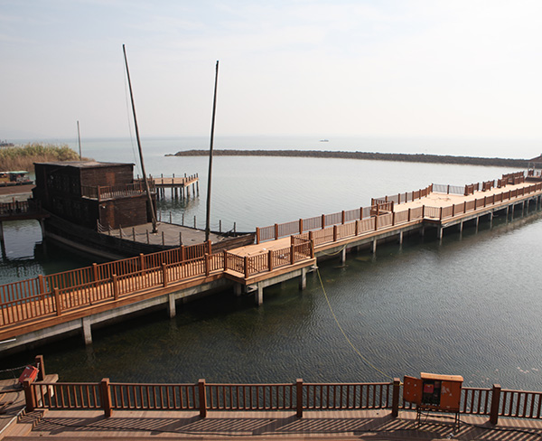 竹木護(hù)欄和扶手板