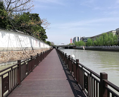 戶外竹木護(hù)欄